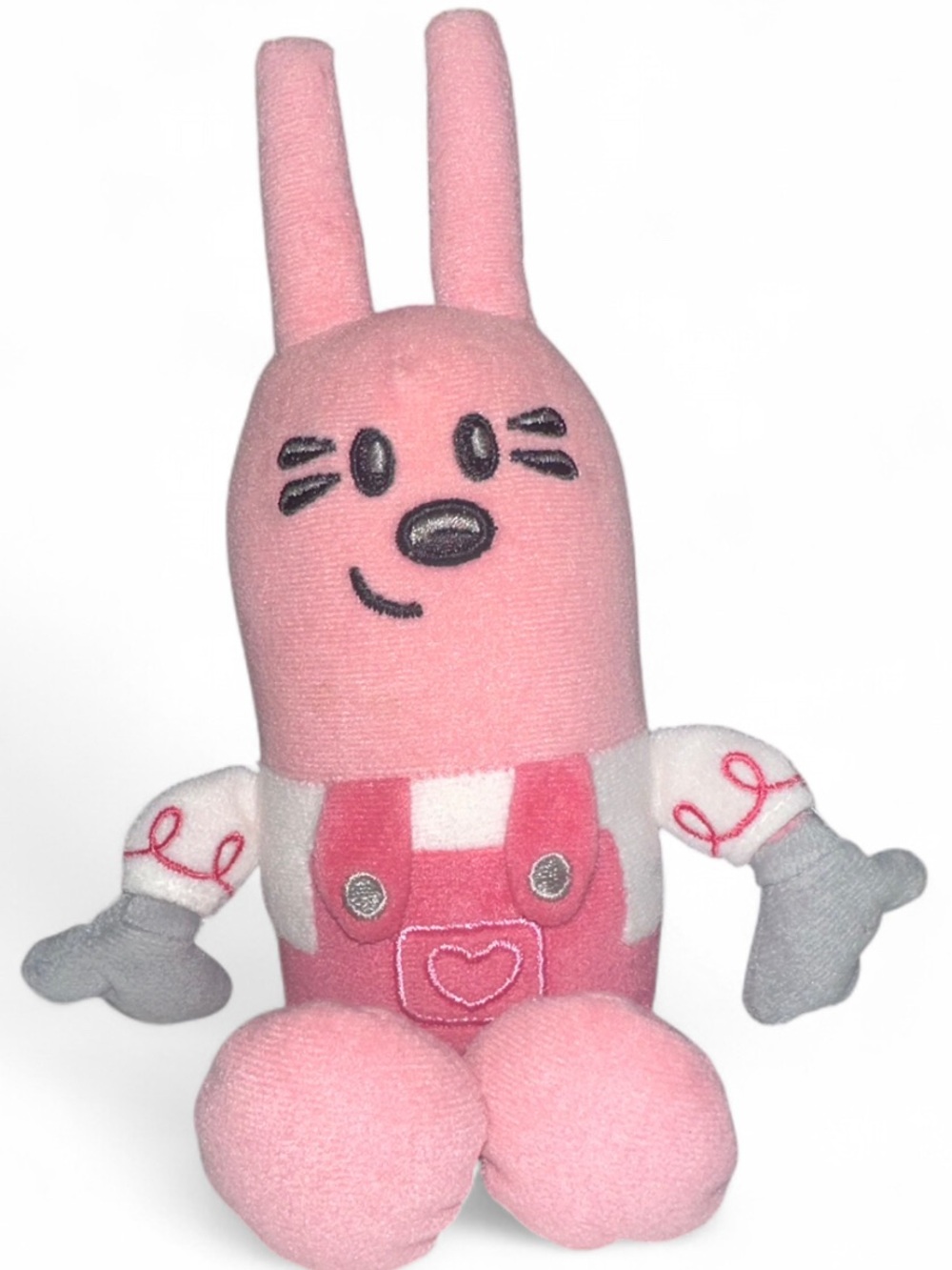 2008 Wow Wow Wubbzy Widget Pink Plush Toy - Soft Stuffed Animal for Kids